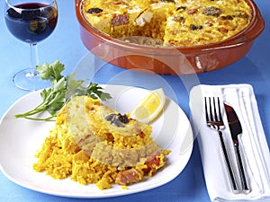 Crusted rice Ã¢â¬â Arroz con costra photo